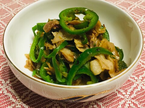 ご飯のお供〜ピーマンと豚バラ肉のふりかけ〜